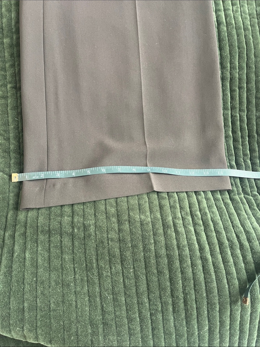 Theory High-Waist Admiral Pant in Mink - Picture 11 of 15